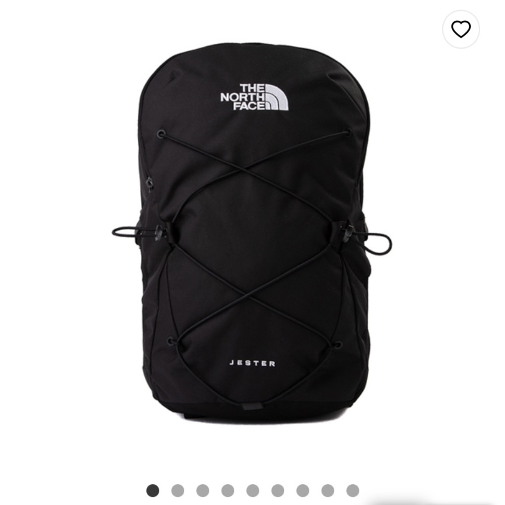COPY - The north face black jester backpack